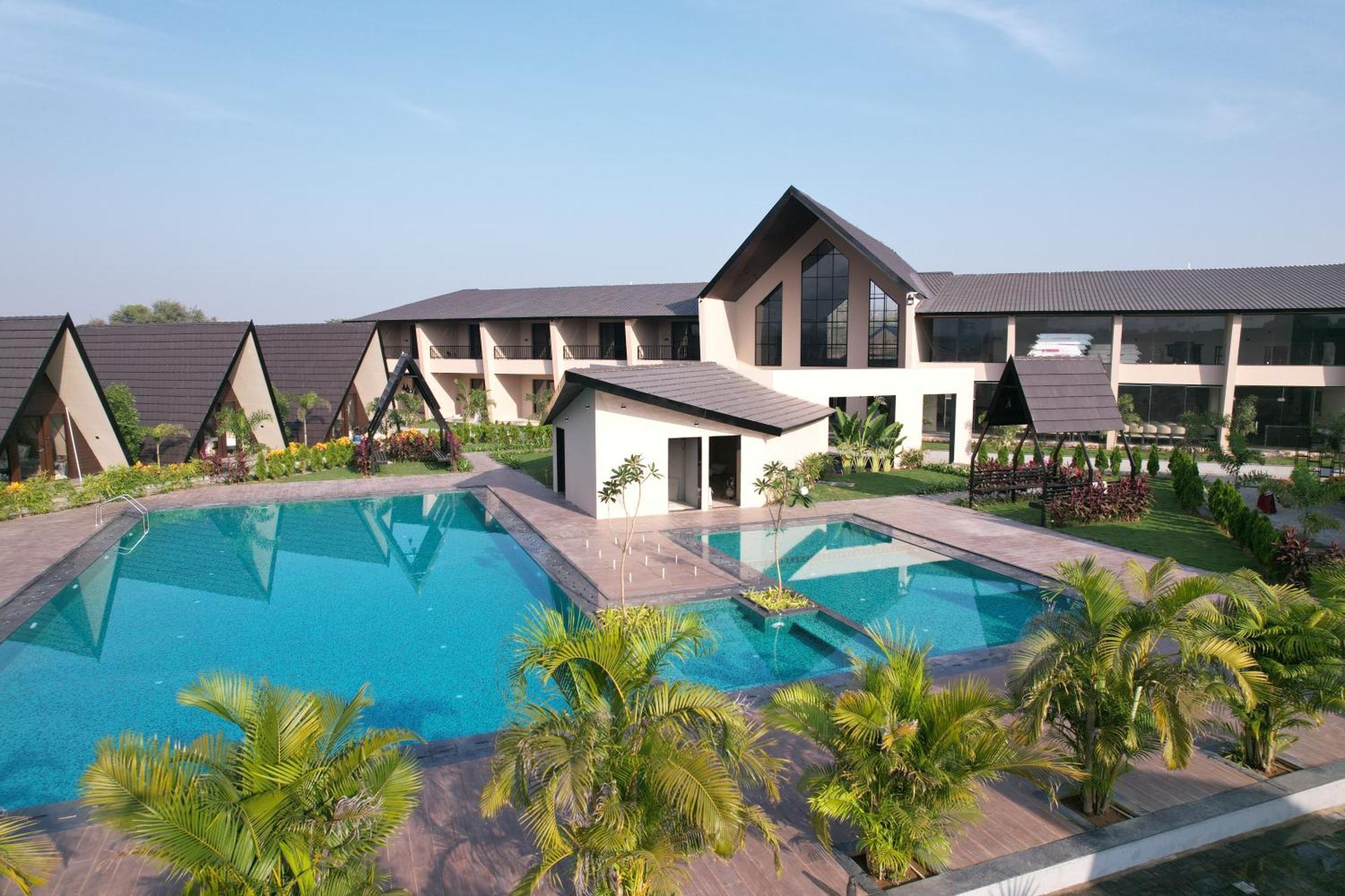 Regenta Resort Vindhyachal, Statue Of Unity Kevadia Esterno foto